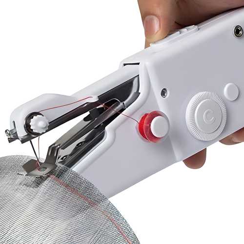 "Handy Stitch Mini Sewing Machine | Portable & Cordless"